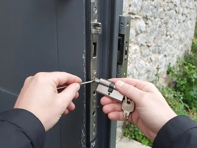 Remplacement d’un cylindre de serrure